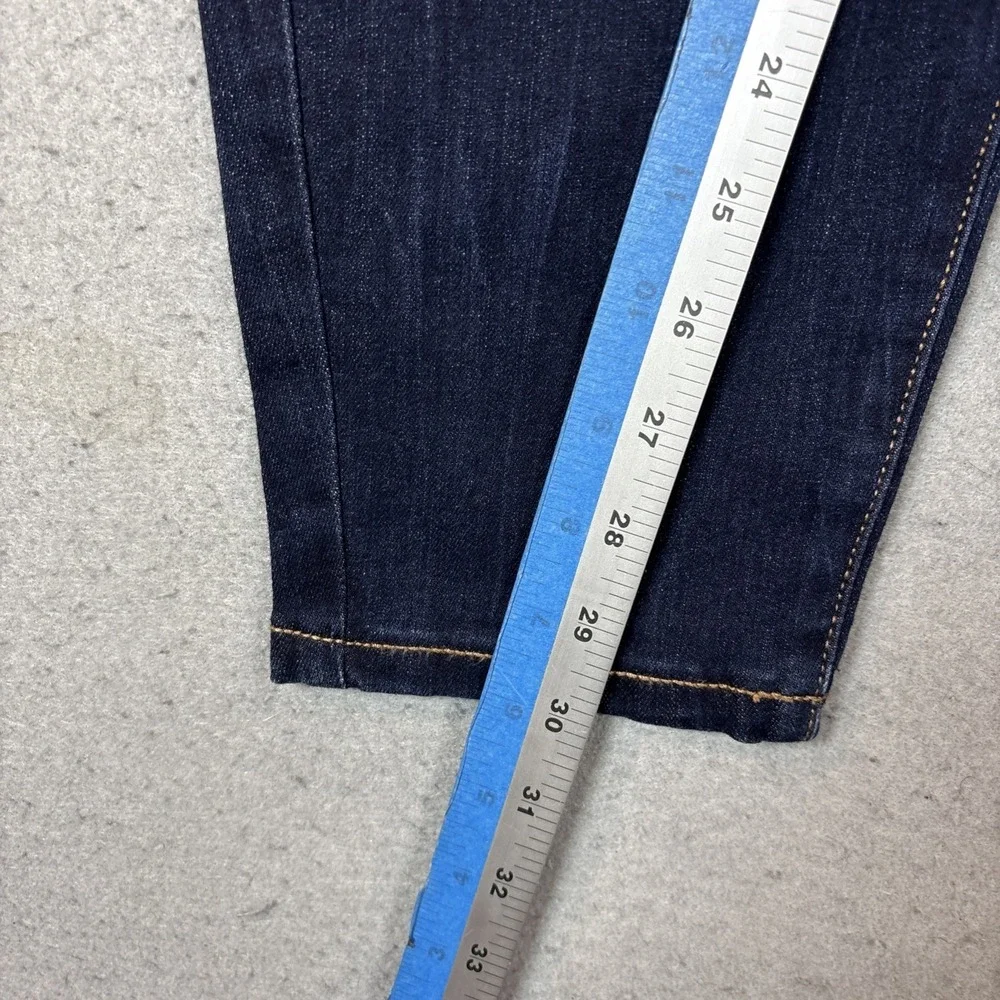 Maurices Mid Rise Denim Flex Legging Jeans Womens 16W Regular Whiskering NWT